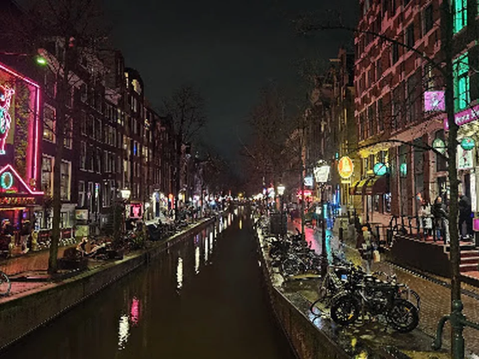 Amsterdam City Center View