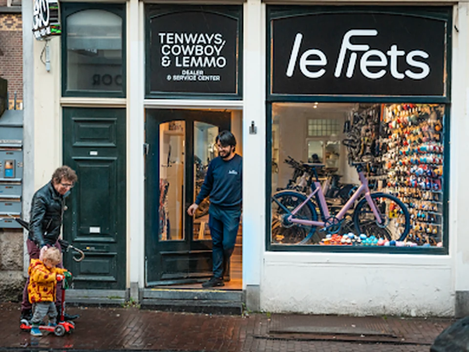 Le fiets, Amsterdam