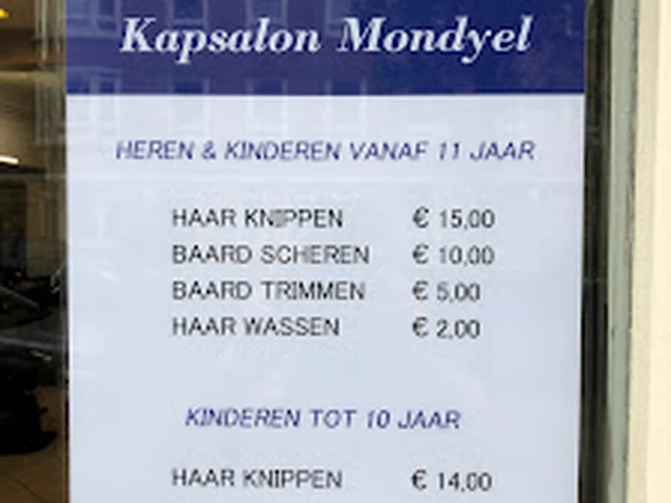 Kapsalon Mondyel, Amsterdam